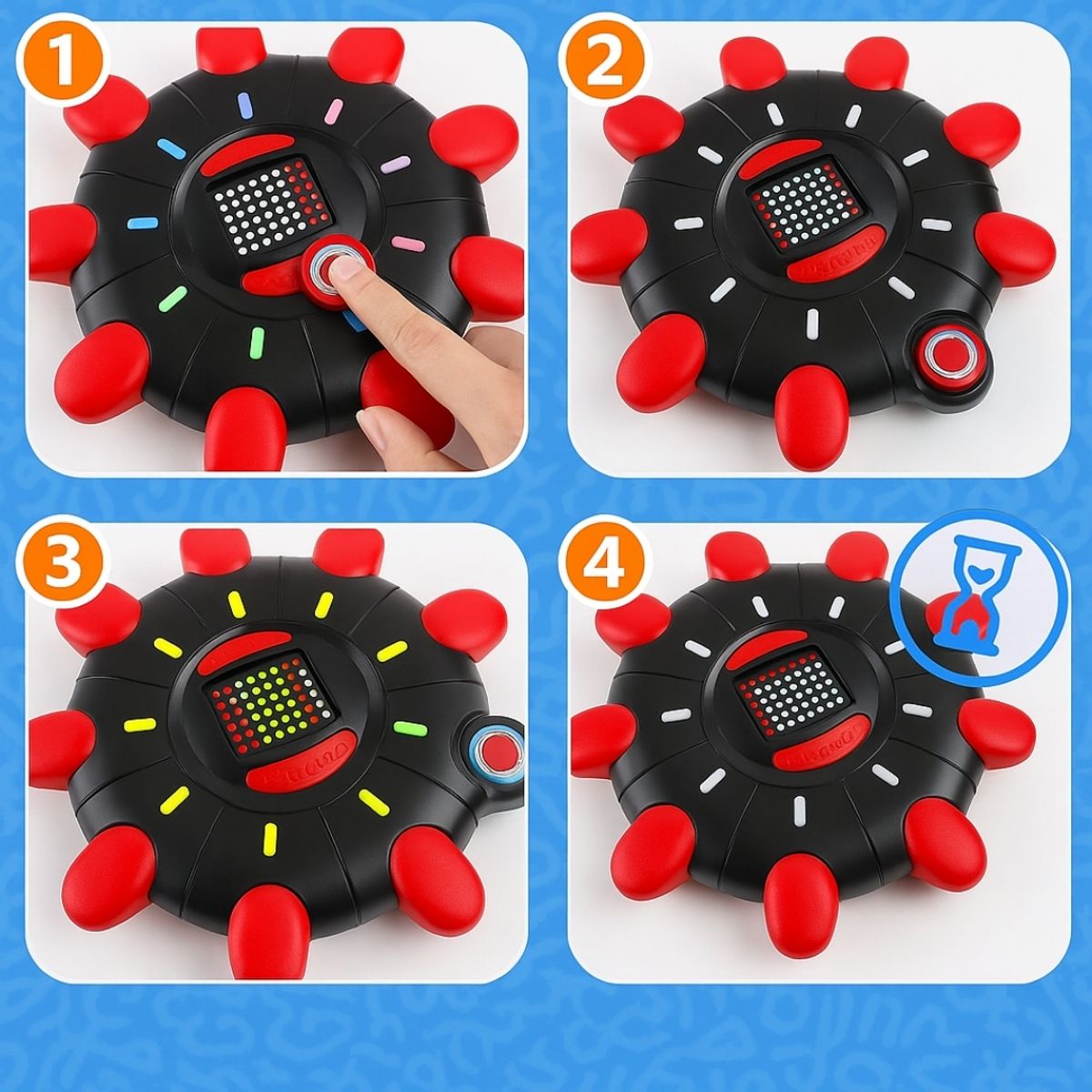 GENERICO - Basta 3.0 Juego De Mesa Electrónico Familiar