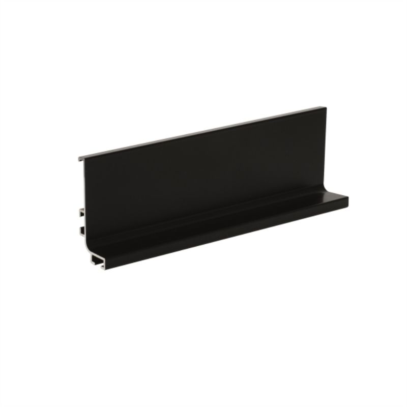 KUTZ - Manilla gola superior negro mate aluminio 4mts