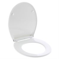 Tapa asiento WC redondo Soft Eco blanco cierre suave