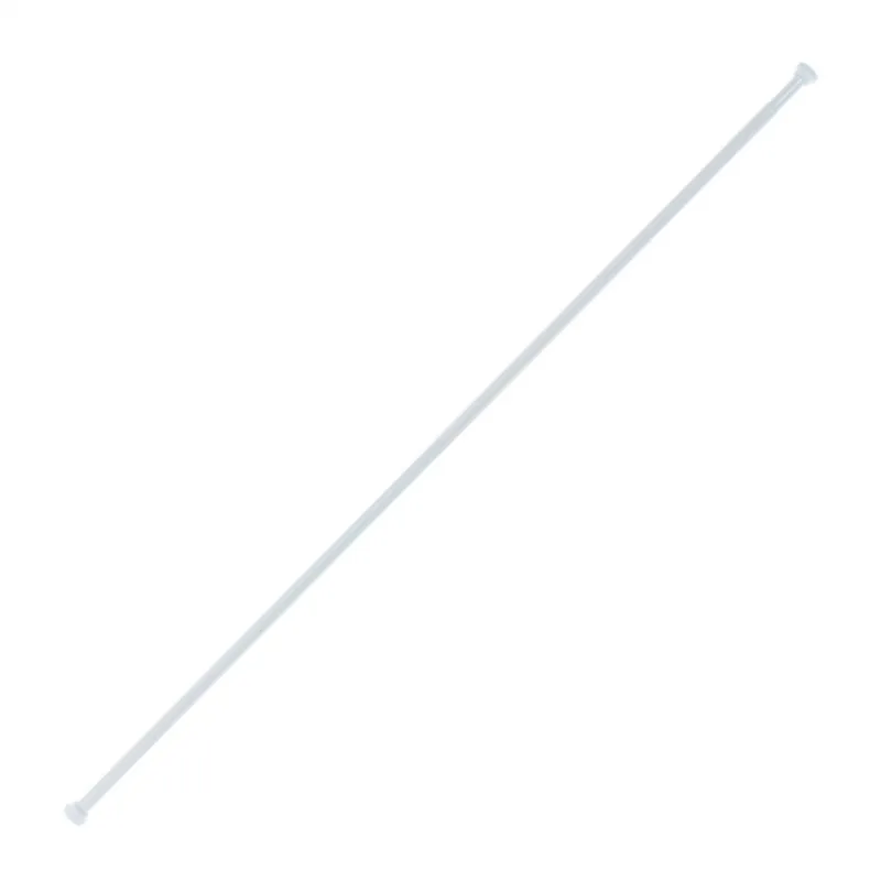 DUSCHY - Barra cortina Baño expandible 75 - 225 cm blanco