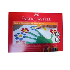 GENERICO - Block dibujo doble faz medio 99 1/8 faber castell