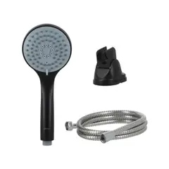 STRETTO - Juego de ducha negro 1 fun cascia