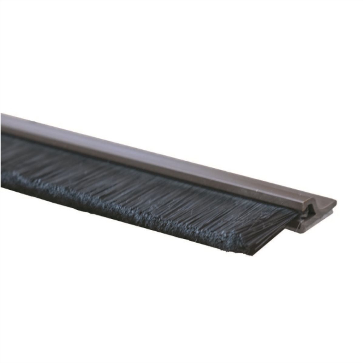 Burlete  adhesivo felpa para puertas en contacto con alfombras café 1mt, marca DEVA - Foto Principal