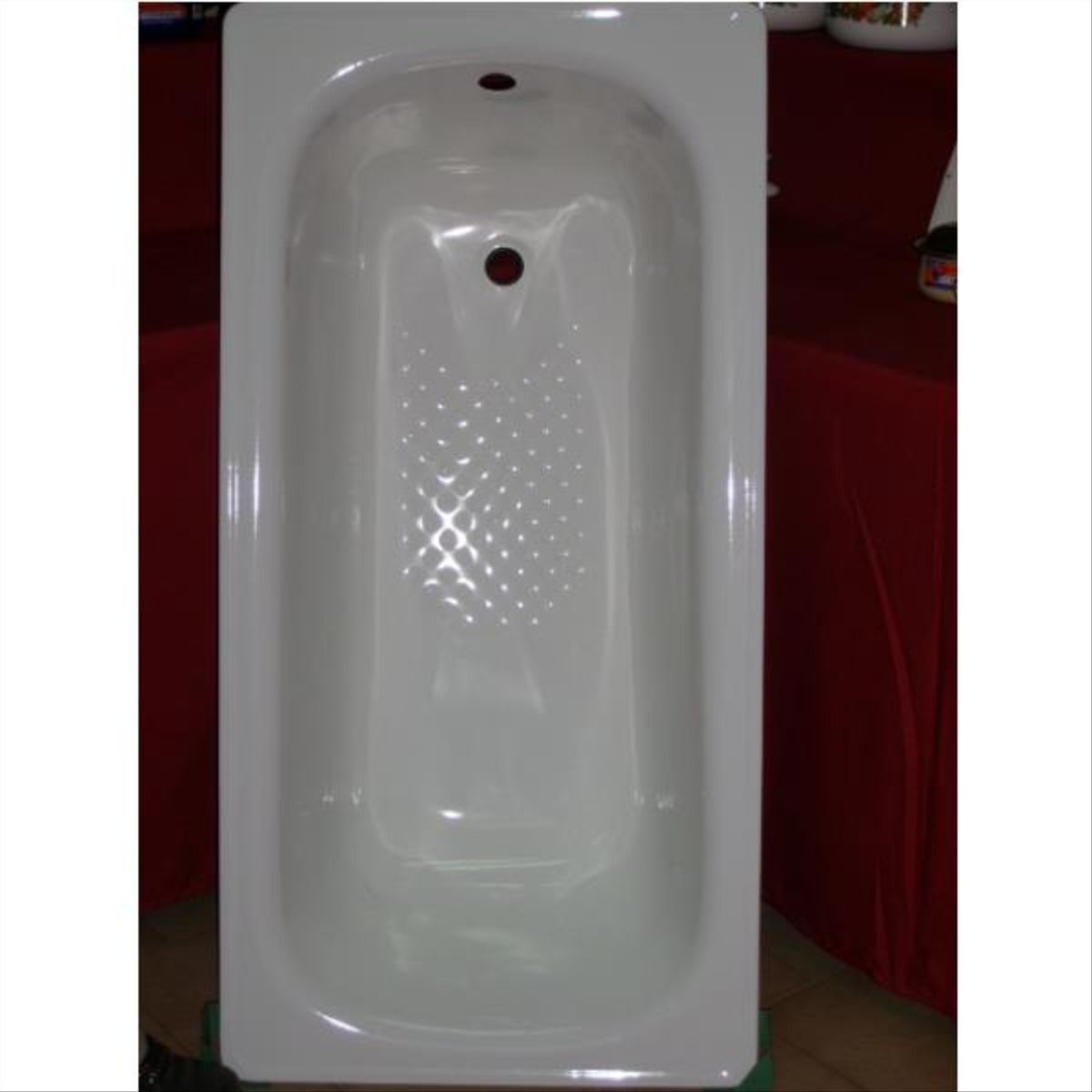 CONDOR - Tina de baño blanca 100x70 cm