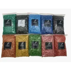 GENERICO - Pack Cuarzo Arroz. 10 Colores. 1KG c/u