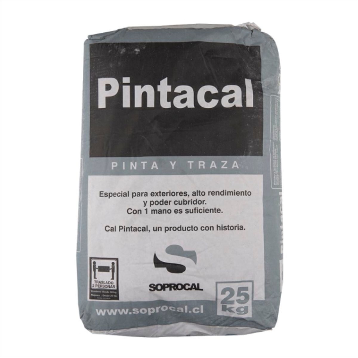 SOPROCAL - Cal pintacal saco 25kg