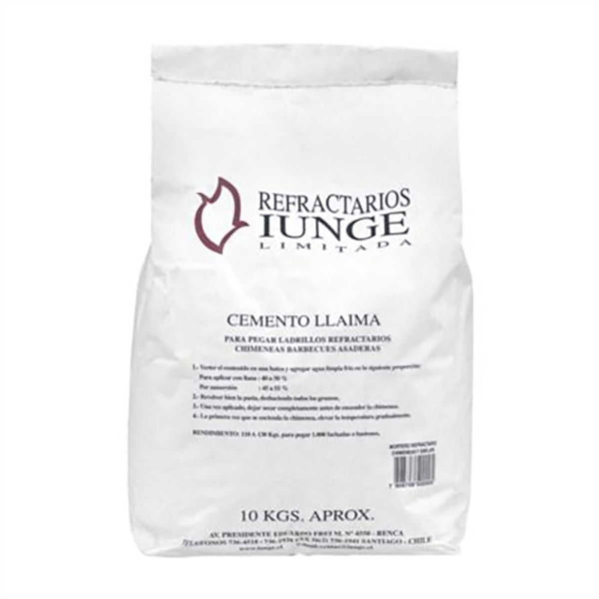 IUNGE - Cemento bolsa 10kg