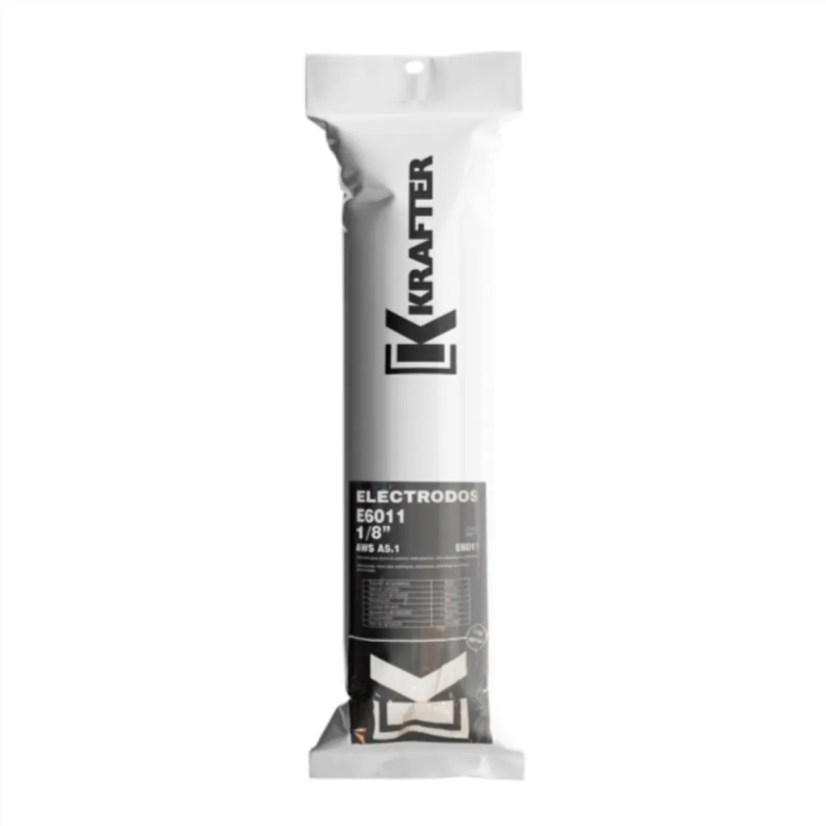 Electrodo 6011 1/8" bolsa 1kg krafter, marca KRAFTER - Foto Principal
