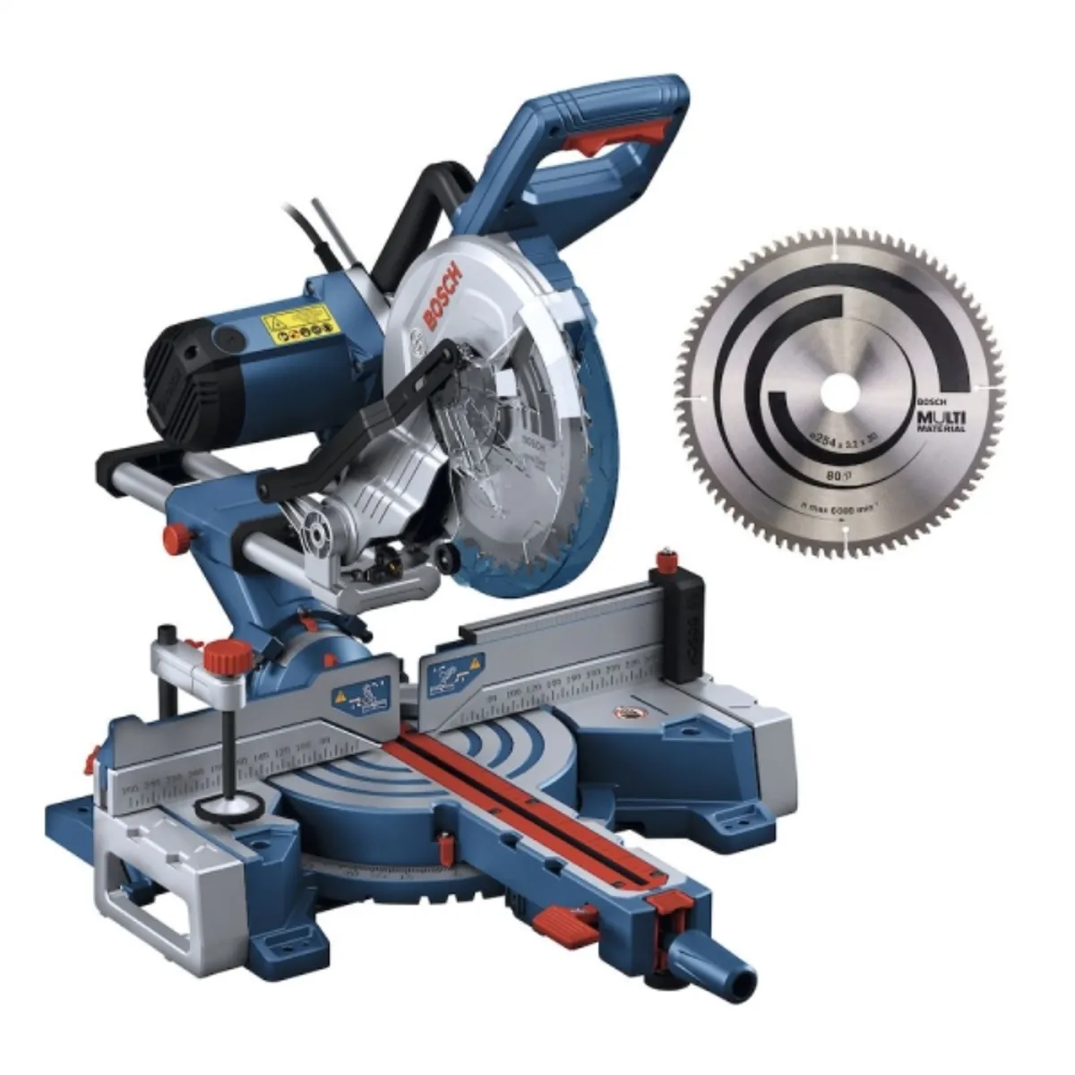 BOSCH - Ingleteadora telescopica 10" 1800w gcm 254 d