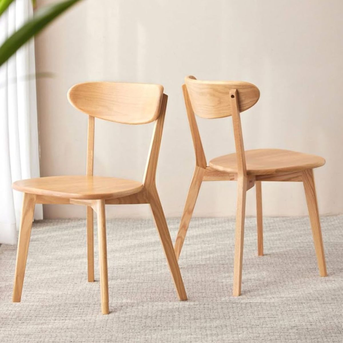 HABITA2 CHILE - Pack 2 Silla Phillipe de Madera  - Natural