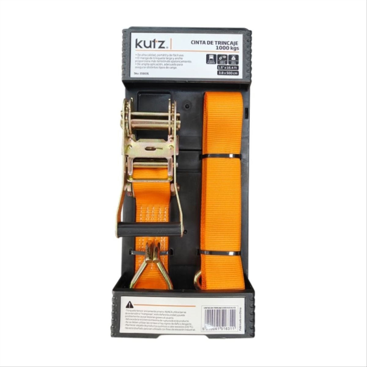 KUTZ - Cinta de trincaje 1000 kgs kutz