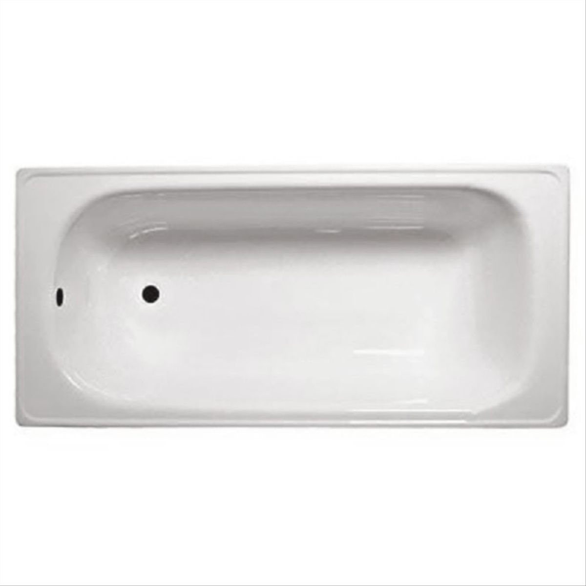 CONDOR - Tina de baño blanca 140x70 cm