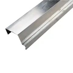 SINMARCA - Canal cuadrada galvanizada 0,35x300mm 2mt