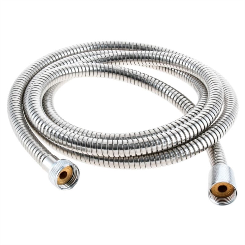 DUSCHY - Flexible de ducha 1,5 a 2 mt acero inoxidable extensible