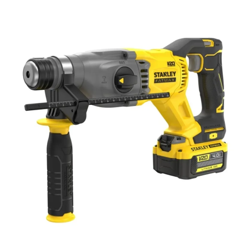 STANLEY - Rotomartillo sds plus 2.0j +2 baterias 4ah 20v. modelo sbh900m2k-b2 stanley