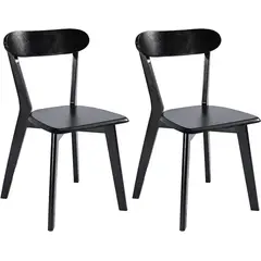 HABITA2 CHILE - Pack 2 Silla Phillipe de Madera - Negro