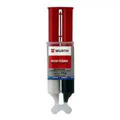 WURTH - Adhesivo Epoxico A+B Epoxi Titanio 25gr