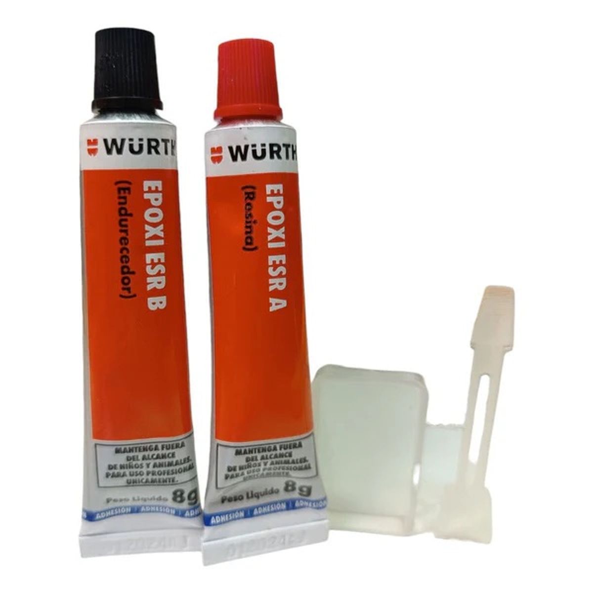 WURTH - Adhesivo Epóxico Wurth A+B Transparente 16g
