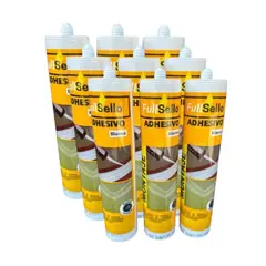 FULLSELLO - Pack x9 Adhesivos de Montaje 300g