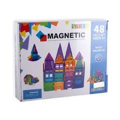 CARIBEE - Juego Bloques Magnéticos 48 Piezas