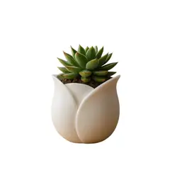 GENERICO - Maceta - Diseño Tulipán.