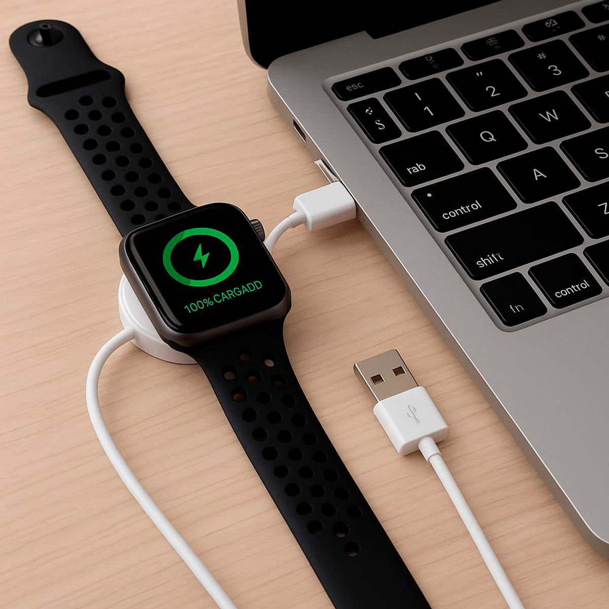 GENERICO - Cable De Carga Magnético Para Reloj Inteligente