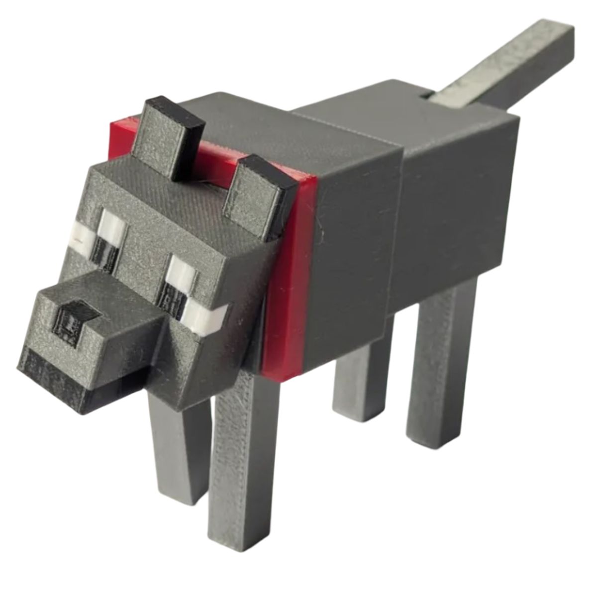 GENERICO - Figura articulada - Perro de Minecraft