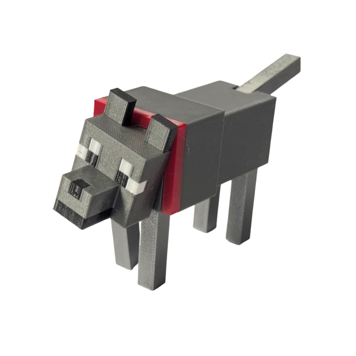 GENERICO - Figura articulada - Perro de Minecraft