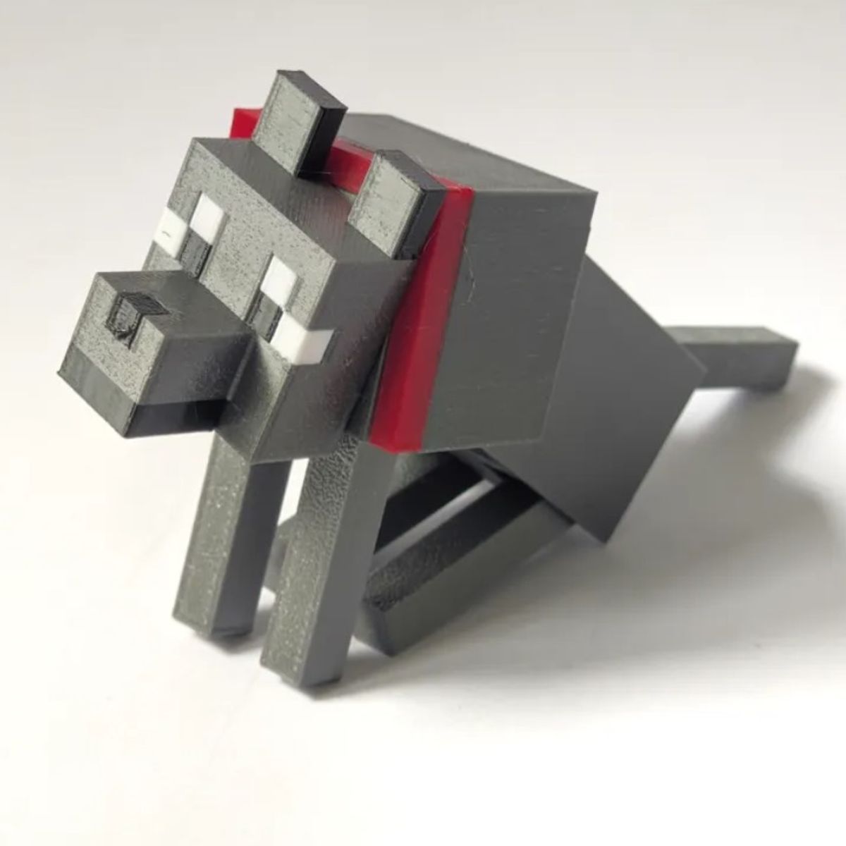 GENERICO - Figura articulada - Perro de Minecraft