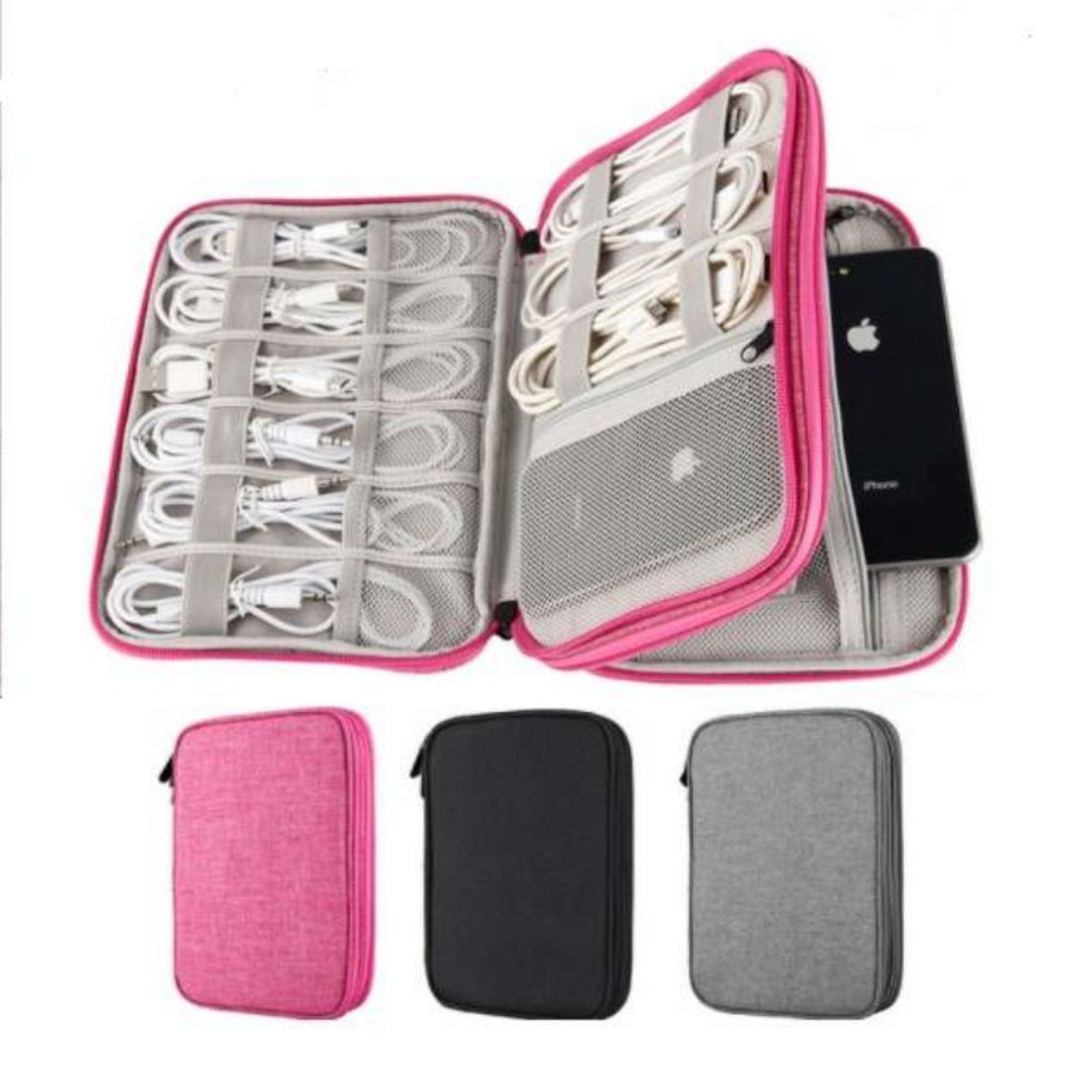 GENERICO - Organizador De Correas Doble De Relojes - Gris