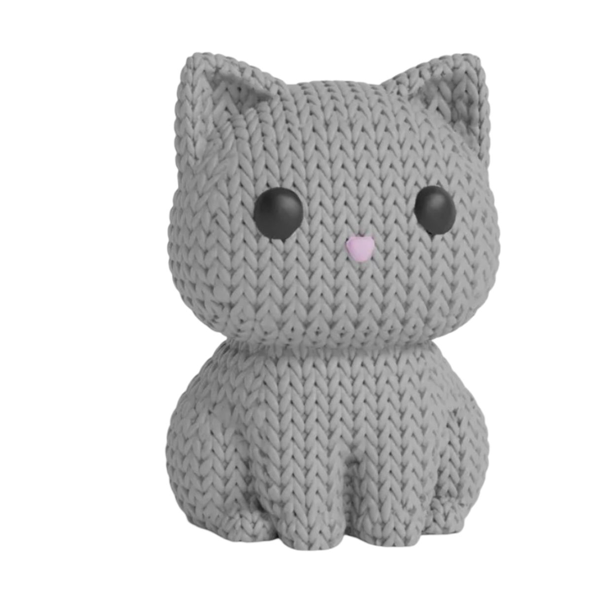 GENERICO - Mini figura - Gato estilo tejido
