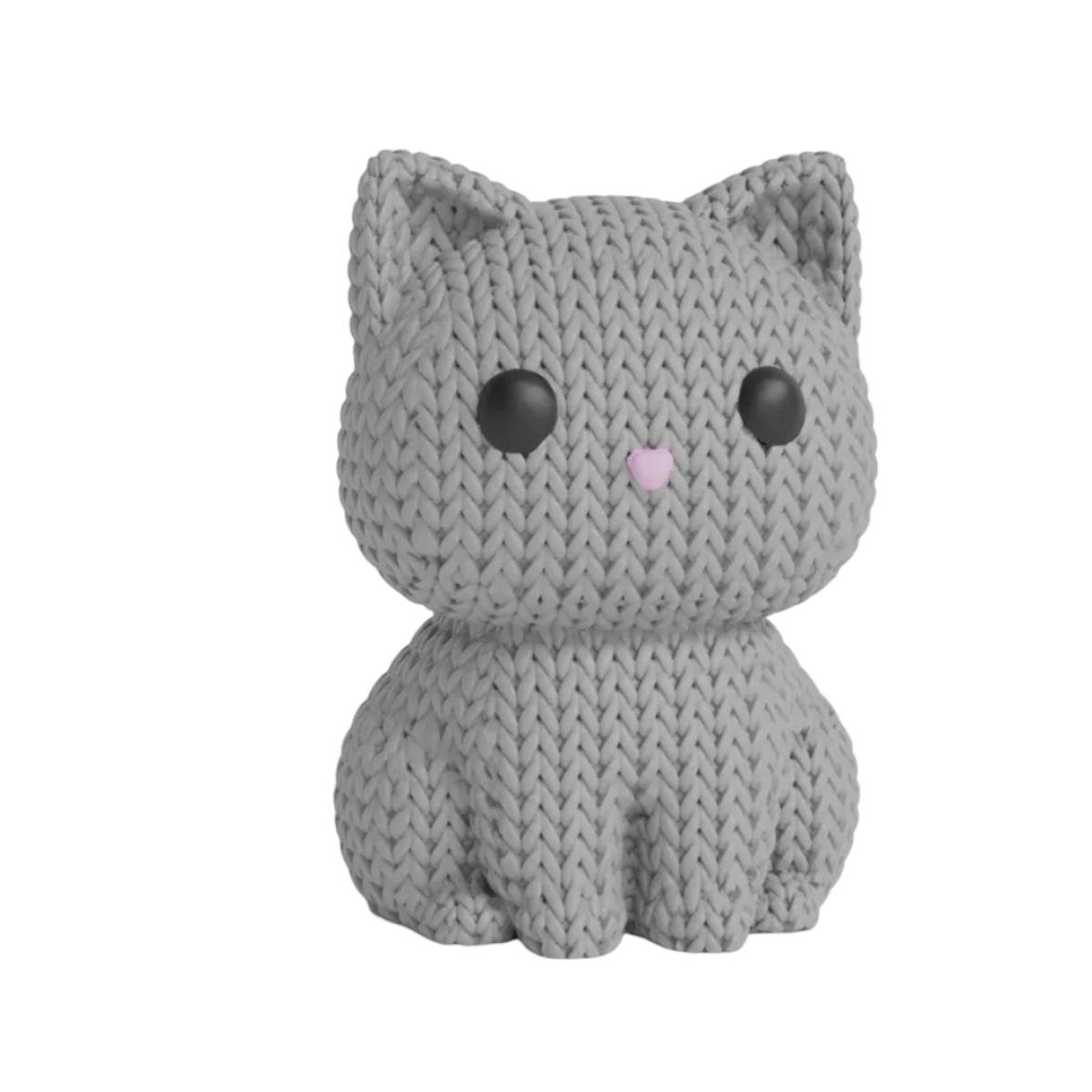 GENERICO - Mini figura - Gato estilo tejido