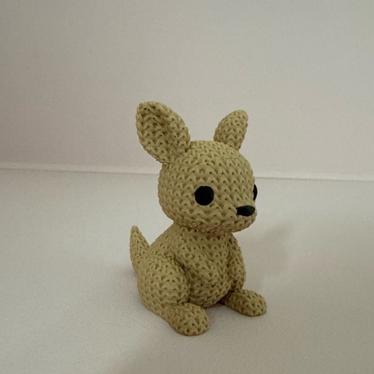 GENERICO - Mini figura - Canguro estilo tejido