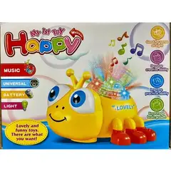 CARIBEE - Oruga Musical Con Luz Y Movimiento Sonido Juguete Bebe