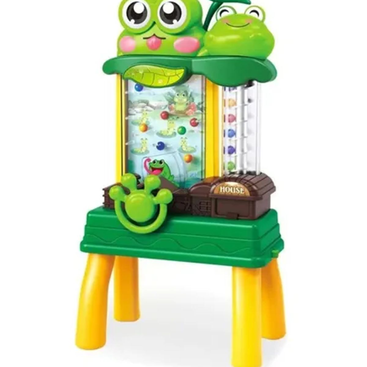 CARIBEE - Juego De Mesa Pinball Ranita Niños Electrónico Juego Embocar