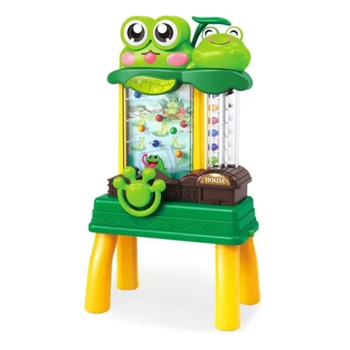 CARIBEE - Juego De Mesa Pinball Ranita Niños Electrónico Juego Embocar