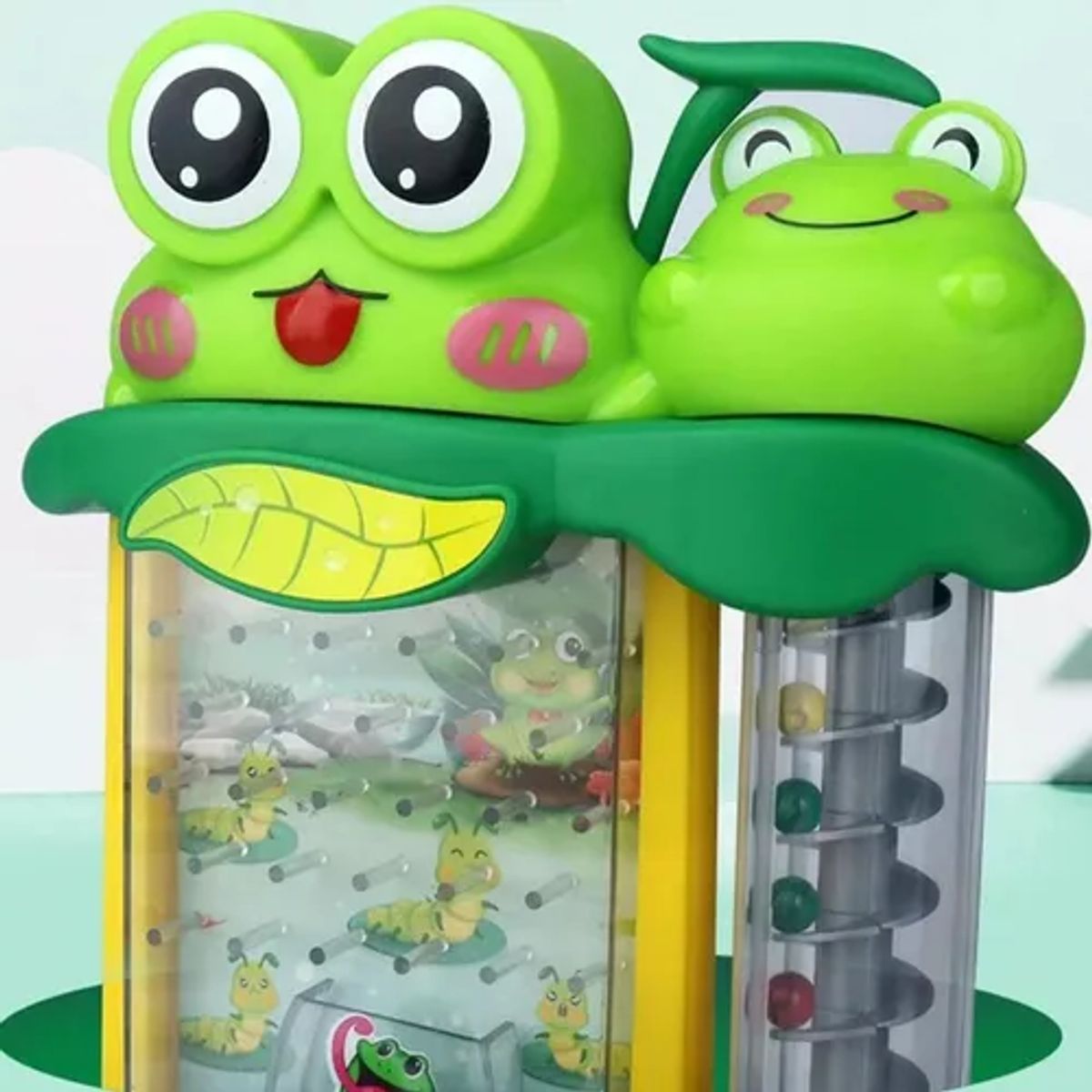 CARIBEE - Juego De Mesa Pinball Ranita Niños Electrónico Juego Embocar