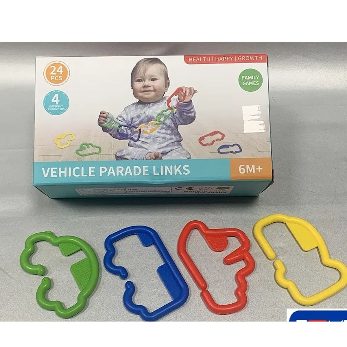 CARIBEE - Set De Argollas Colgantes Juego Bebés Multiusos