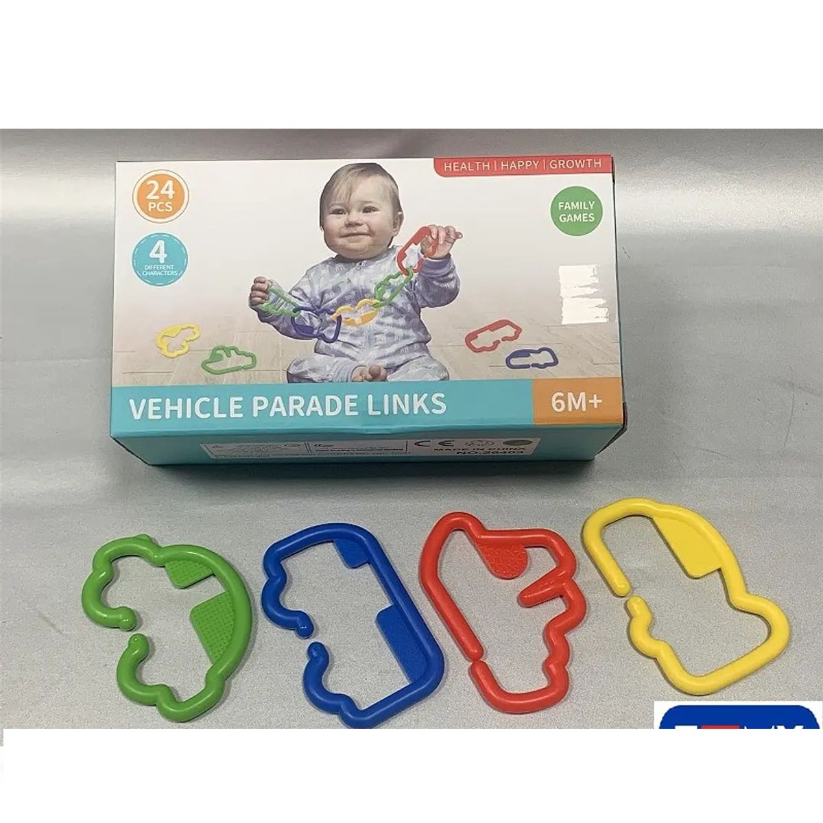CARIBEE - Set De Argollas Colgantes Juego Bebés Multiusos