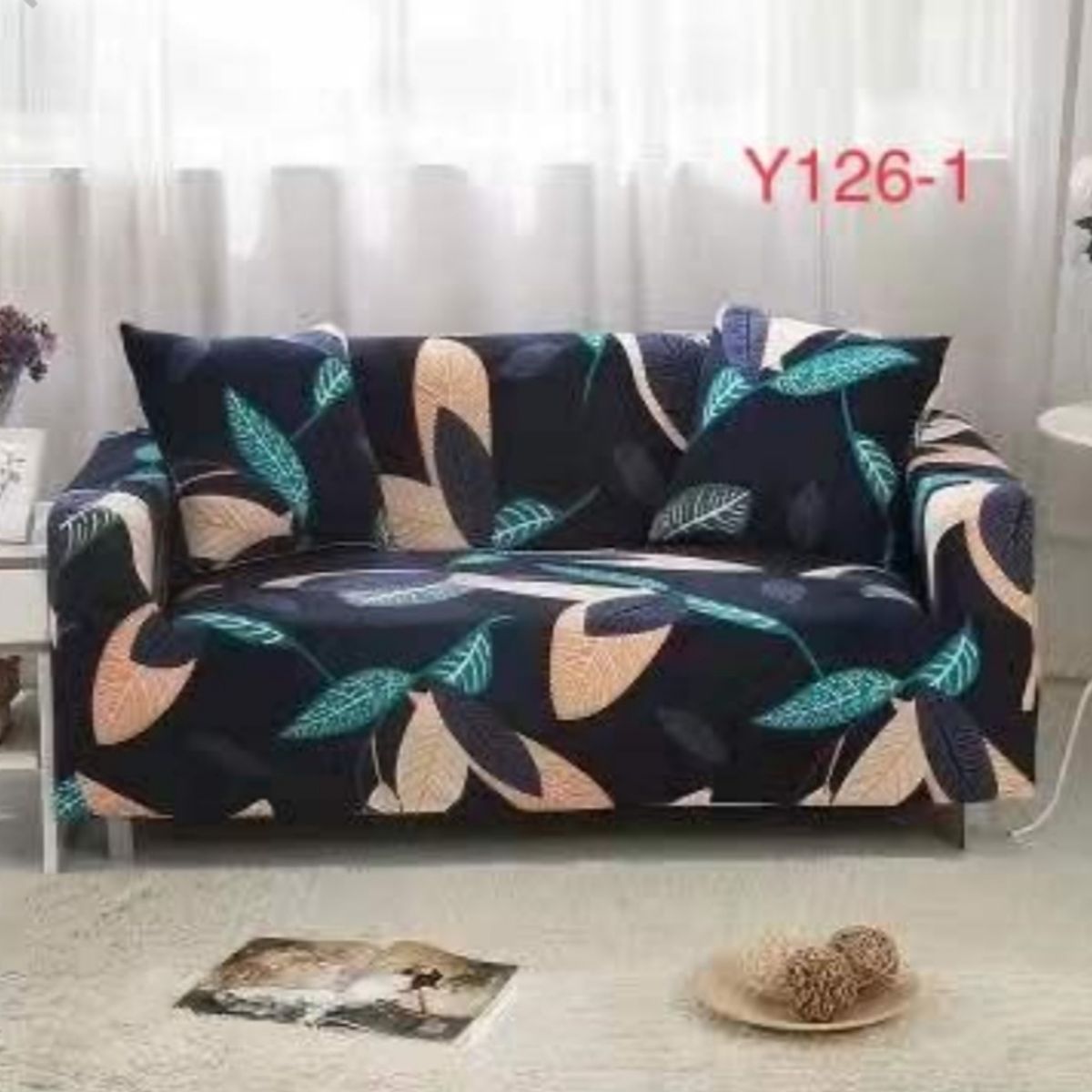 GENERICO - Funda de Sillon 1 Cuerpo. Azul Y126-1