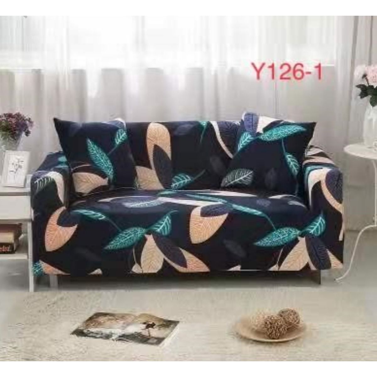 GENERICO - Funda de Sillon 1 Cuerpo. Azul Y126-1