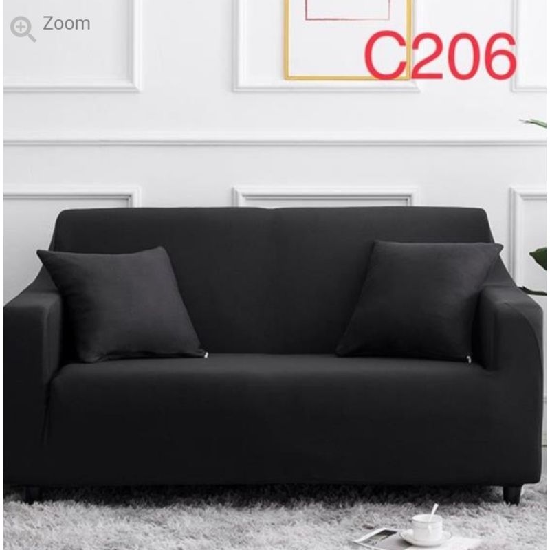 GENERICO - Funda de Sillon 1 Cuerpo. Negro C206