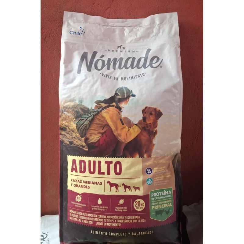 NOMADE - nomade perro adulto mediano/grande mix 20 kg