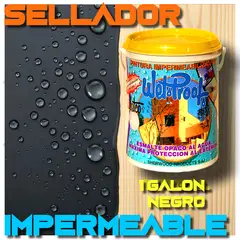WETPROOF - SELLADOR PARA MADERA EXTERIOR IMPERMEABILIZANTE NEGRO AL AGUA WETCO® 1 GALON