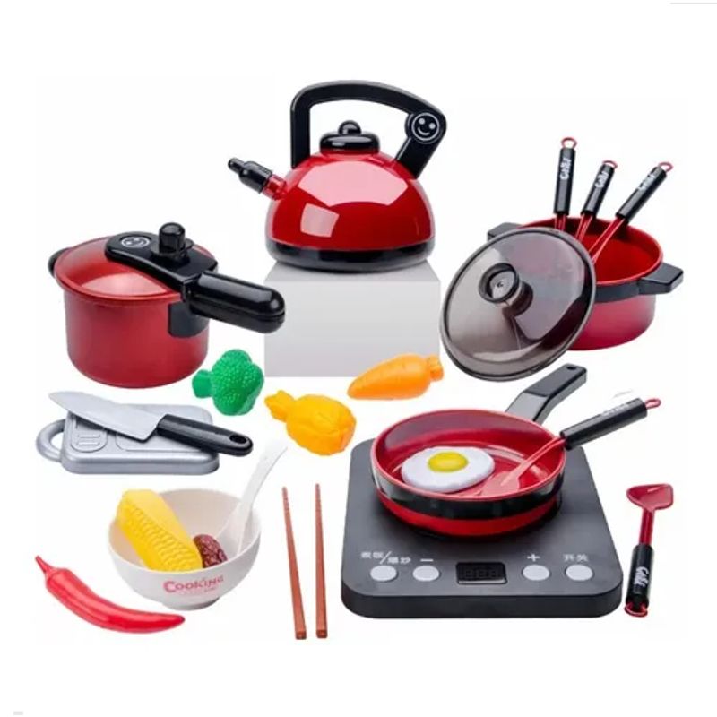 GENERICO - 51 Piezasjuego De Juguetes De Cocina Para Niños Pequeños Multicolor