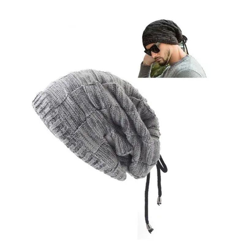 ROYAL - Gorro Invierno Cuello Hombre De Lana Con Forro Interno