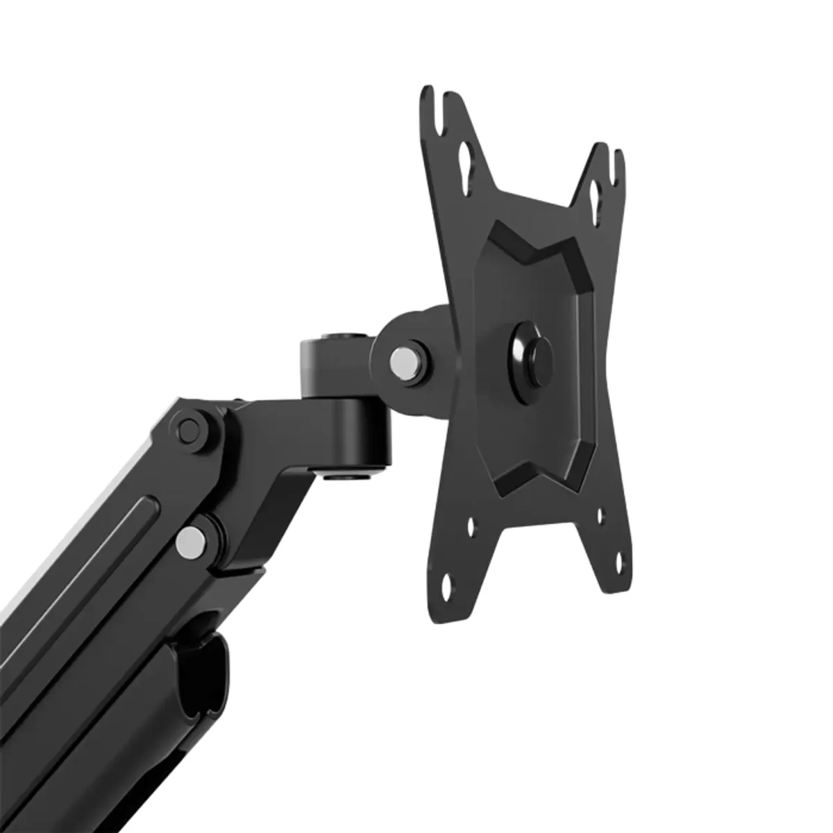 KLIP XTREME - KlipXtreme KMM-410 Soporte Doble con Resortes, para Monitores 13"-32"
