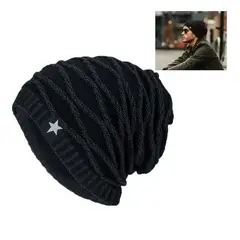 ROYAL - Gorro Invierno Hombre De Lana Con Forro Interno Relieve Madriz