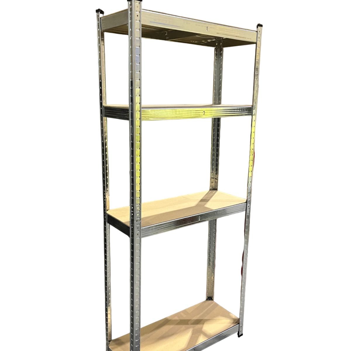 GENERICO - Estante Galvanizado 175x75x30 cm Gris 200 Kg 4 Niveles