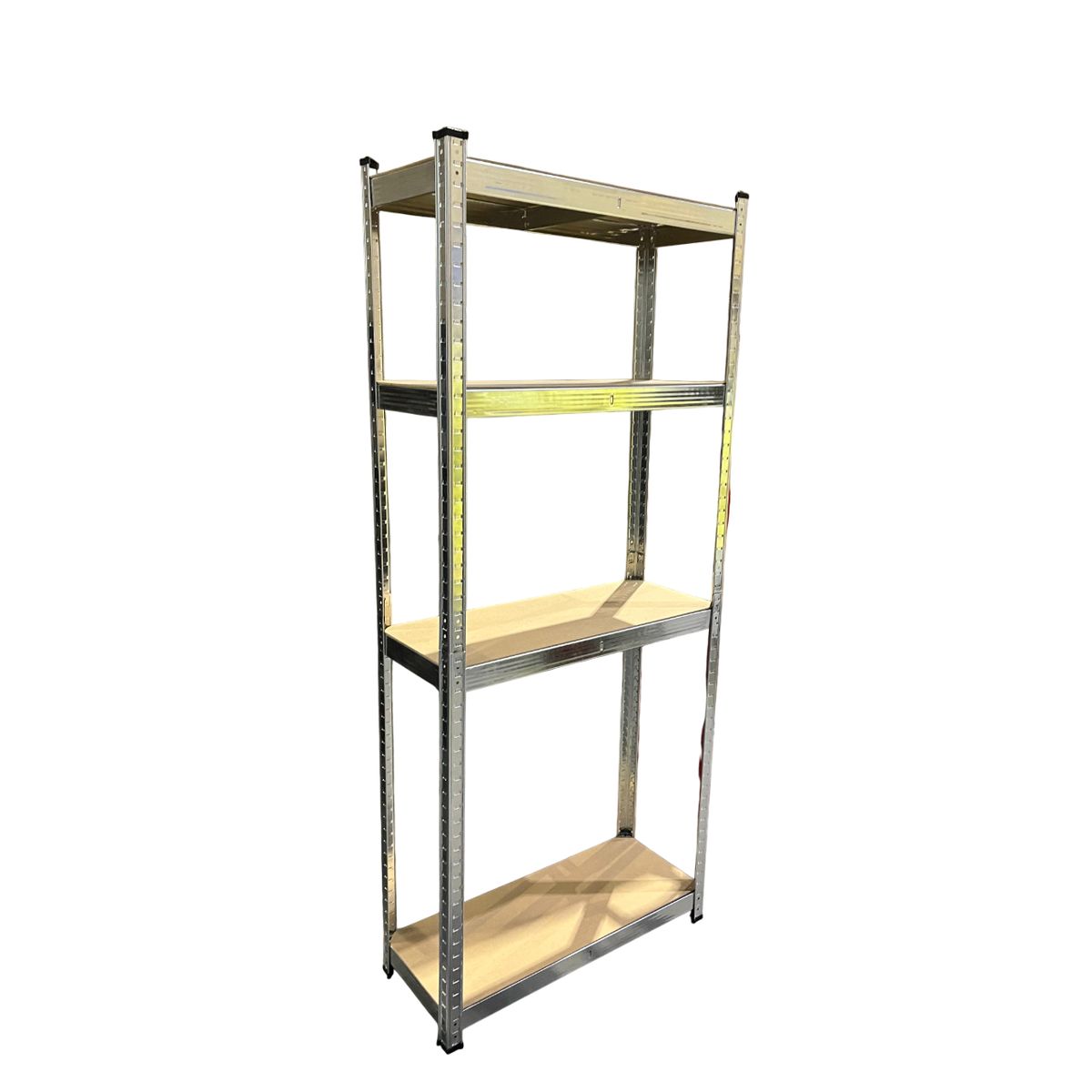 GENERICO - Estante Galvanizado 175x75x30 cm Gris 200 Kg 4 Niveles